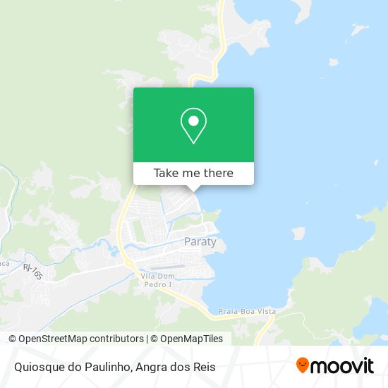 Quiosque do Paulinho map