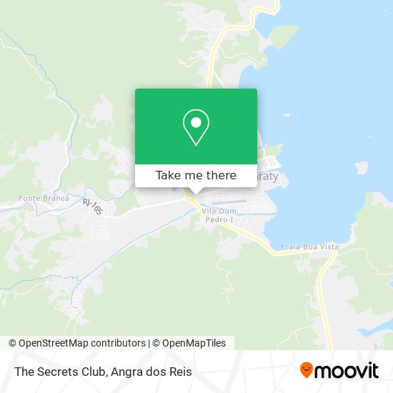 The Secrets Club map