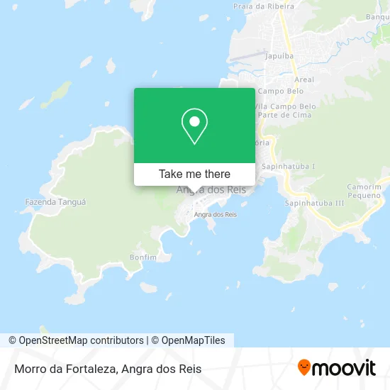 Morro da Fortaleza map