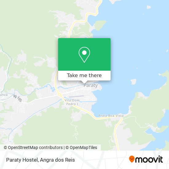 Paraty Hostel map