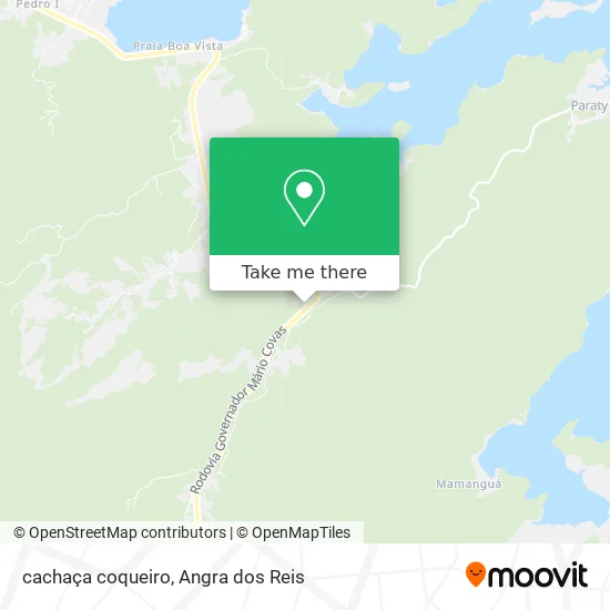 cachaça coqueiro map