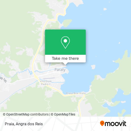 Praia map