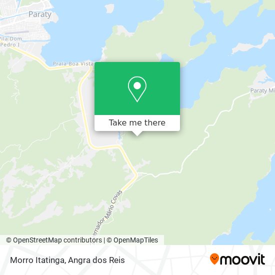 Morro Itatinga map