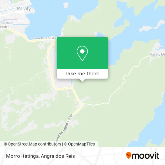 Morro Itatinga map
