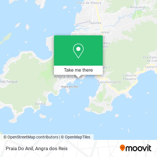 Praia Do Anil map