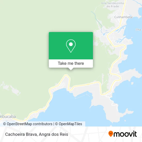 Cachoeira Brava map
