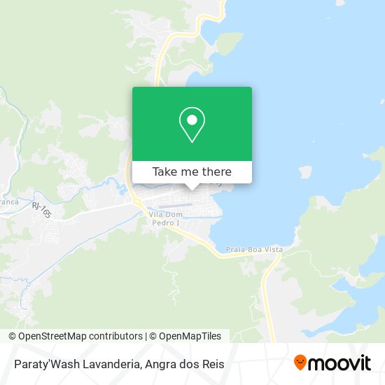 Paraty'Wash Lavanderia map