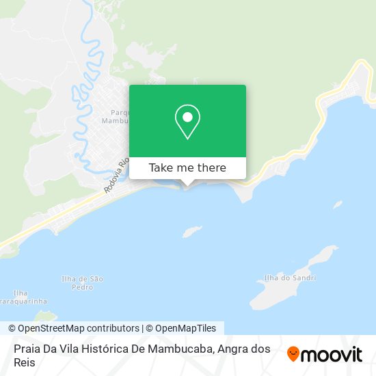 Praia Da Vila Histórica De Mambucaba map