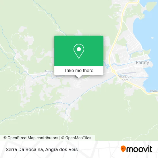 Serra Da Bocaina map