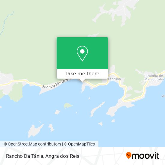 Mapa Rancho Da Tânia