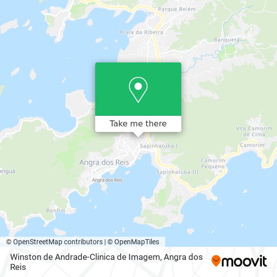 Winston de Andrade-Clinica de Imagem map