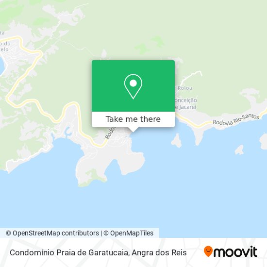 Mapa Condomínio Praia de Garatucaia