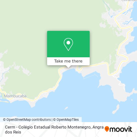 Mapa Cerm - Colégio Estadual Roberto Montenegro