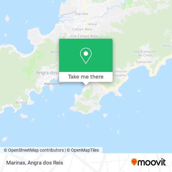 Marinas map