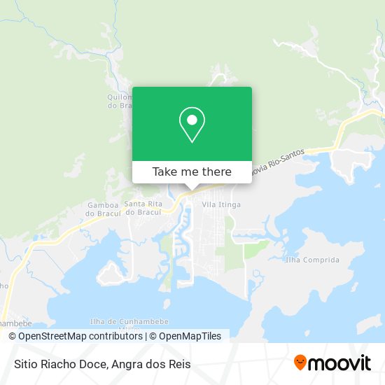 Sitio Riacho Doce map