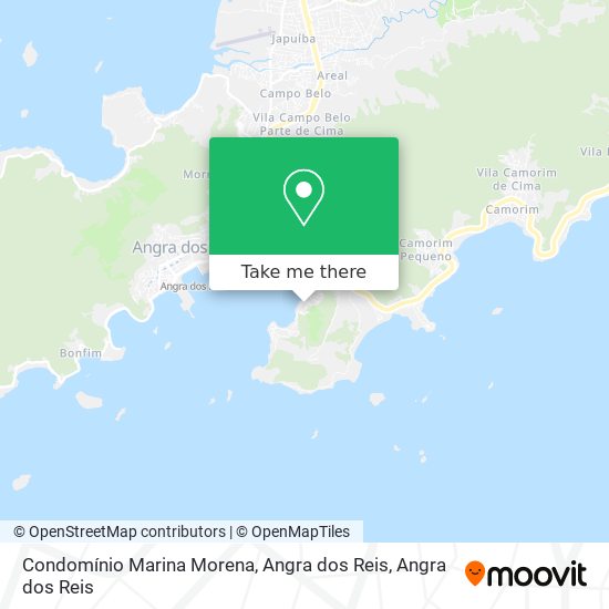 Condomínio Marina Morena, Angra dos Reis map