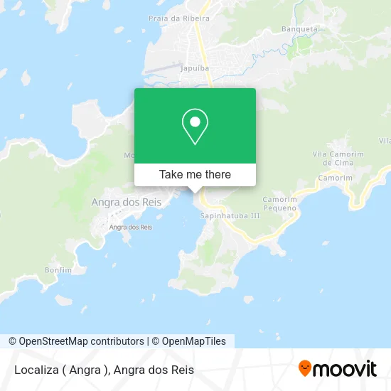 Localiza ( Angra ) map