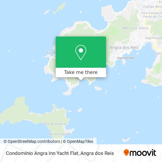 Mapa Condomínio Angra Inn Yacht Flat