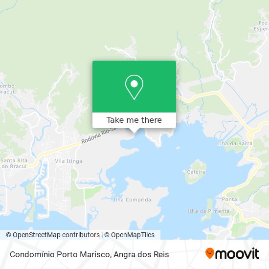 Mapa Condomínio Porto Marisco