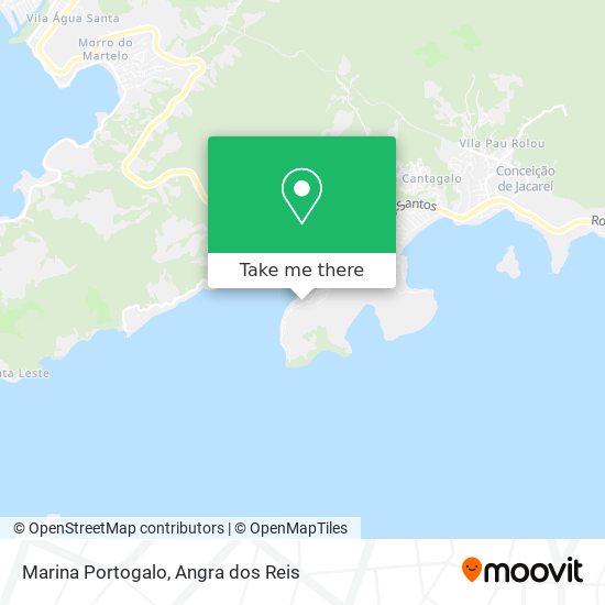Marina Portogalo map