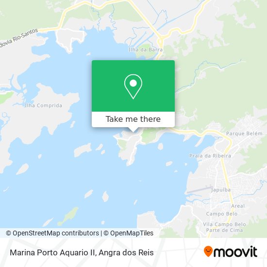 Mapa Marina Porto Aquario II