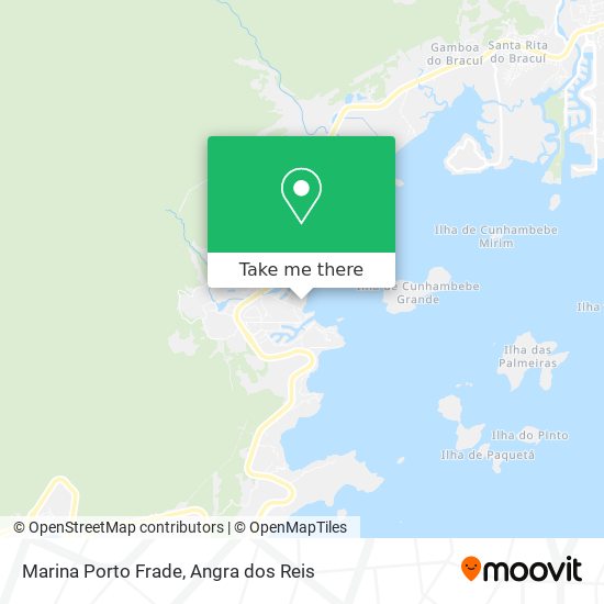 Marina Porto Frade map