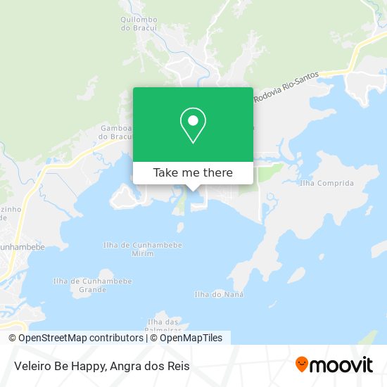 Veleiro Be Happy map