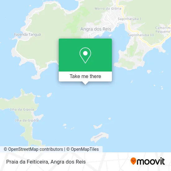 Praia da Feiticeira map