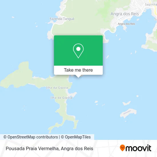 Pousada Praia Vermelha map