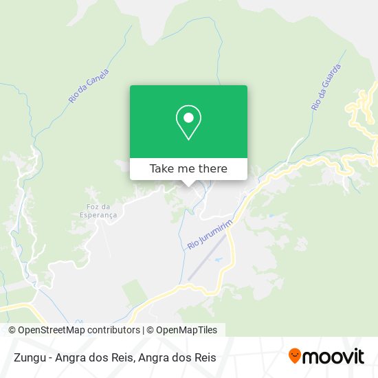 Mapa Zungu - Angra dos Reis