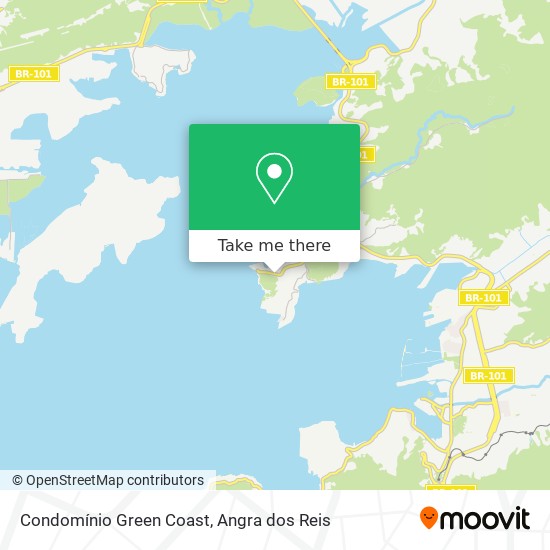 Mapa Condomínio Green Coast