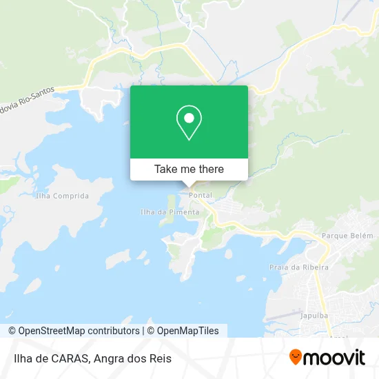 Ilha de CARAS map