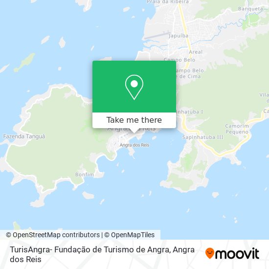 TurisAngra- Fundação de Turismo de Angra map