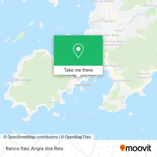 Banco Itaú map