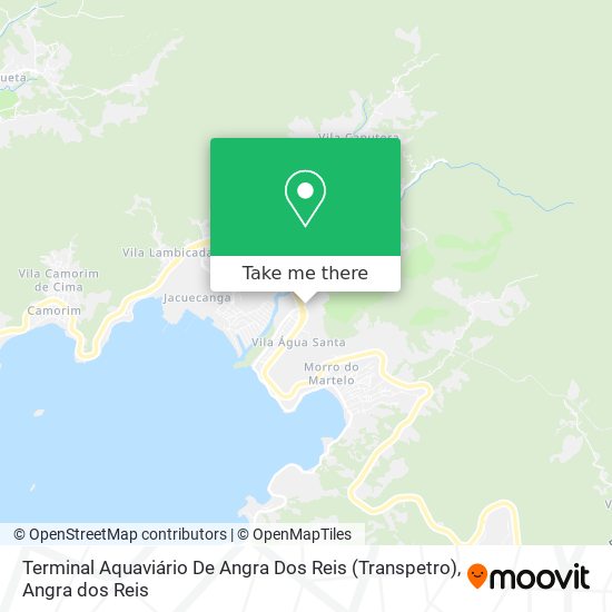 Terminal Aquaviário De Angra Dos Reis (Transpetro) map