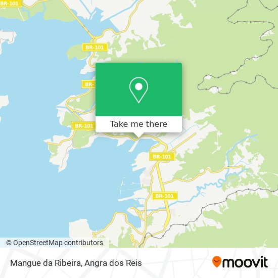 Mangue da Ribeira map