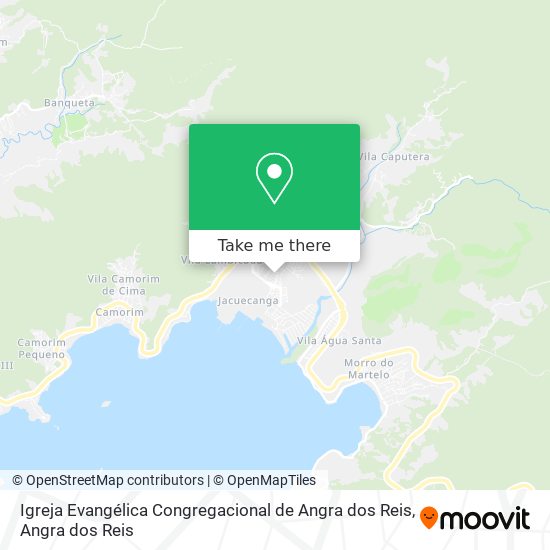 Igreja Evangélica Congregacional de Angra dos Reis map