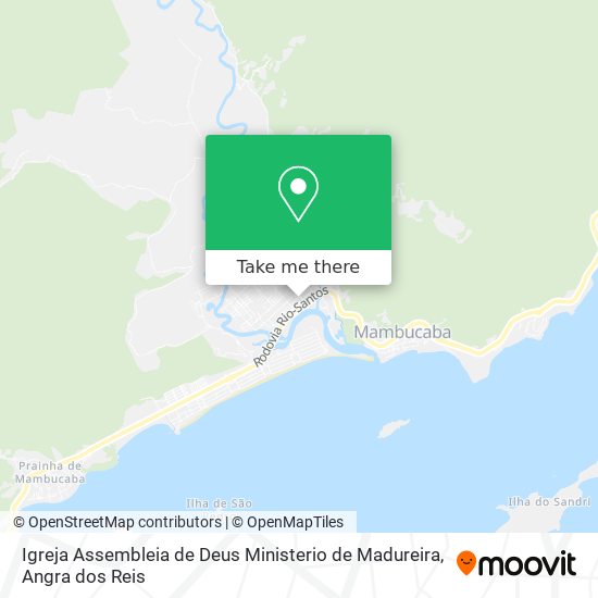 Mapa Igreja Assembleia de Deus Ministerio de Madureira