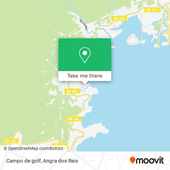 Campo de golf map