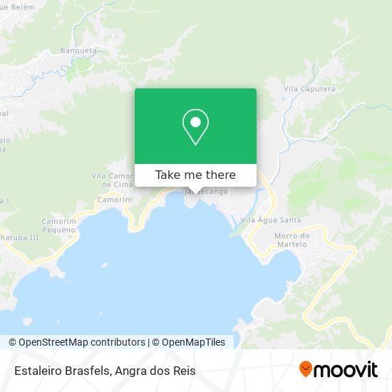 Mapa Estaleiro Brasfels