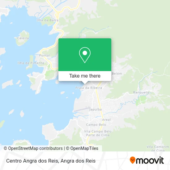 Centro Angra dos Reis map