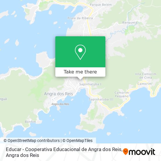 Educar - Cooperativa Educacional de Angra dos Reis map