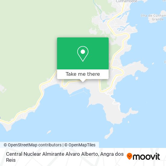 Central Nuclear Almirante Alvaro Alberto map