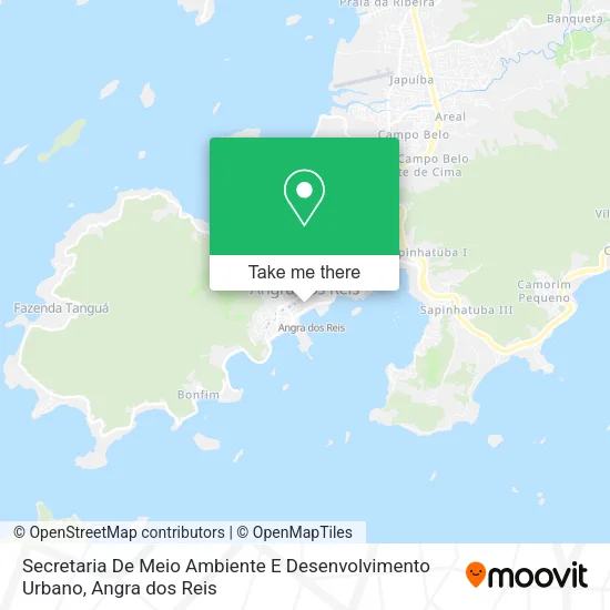 Secretaria De Meio Ambiente E Desenvolvimento Urbano map