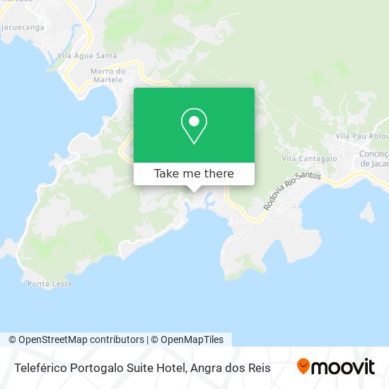 Teleférico Portogalo Suite Hotel map