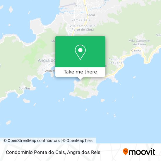 Mapa Condomínio Ponta do Cais