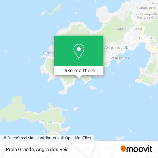 Mapa Praia Grande