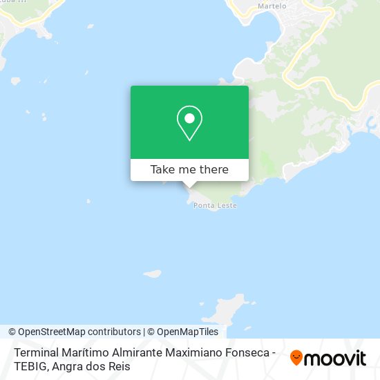 Mapa Terminal Marítimo Almirante Maximiano Fonseca - TEBIG