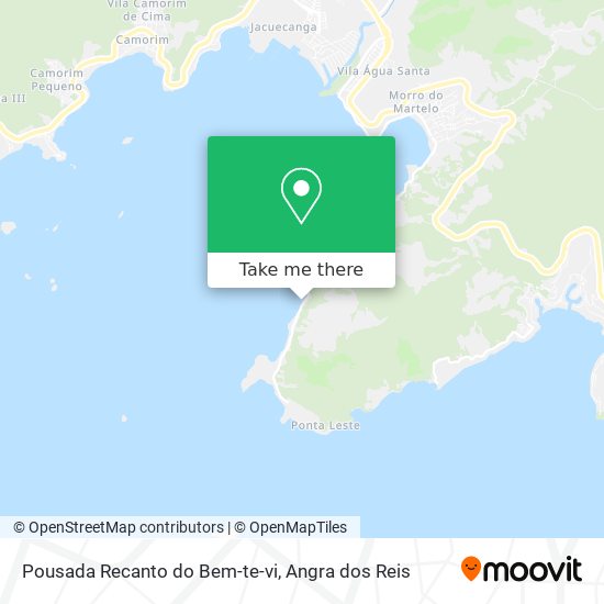 Pousada Recanto do Bem-te-vi map