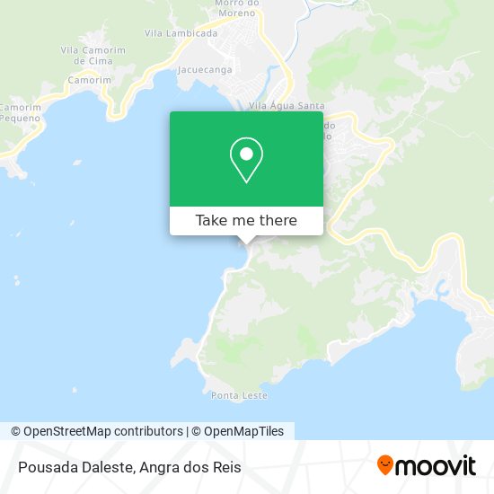 Pousada Daleste map